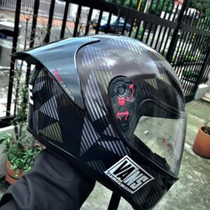 Alerón casco moto